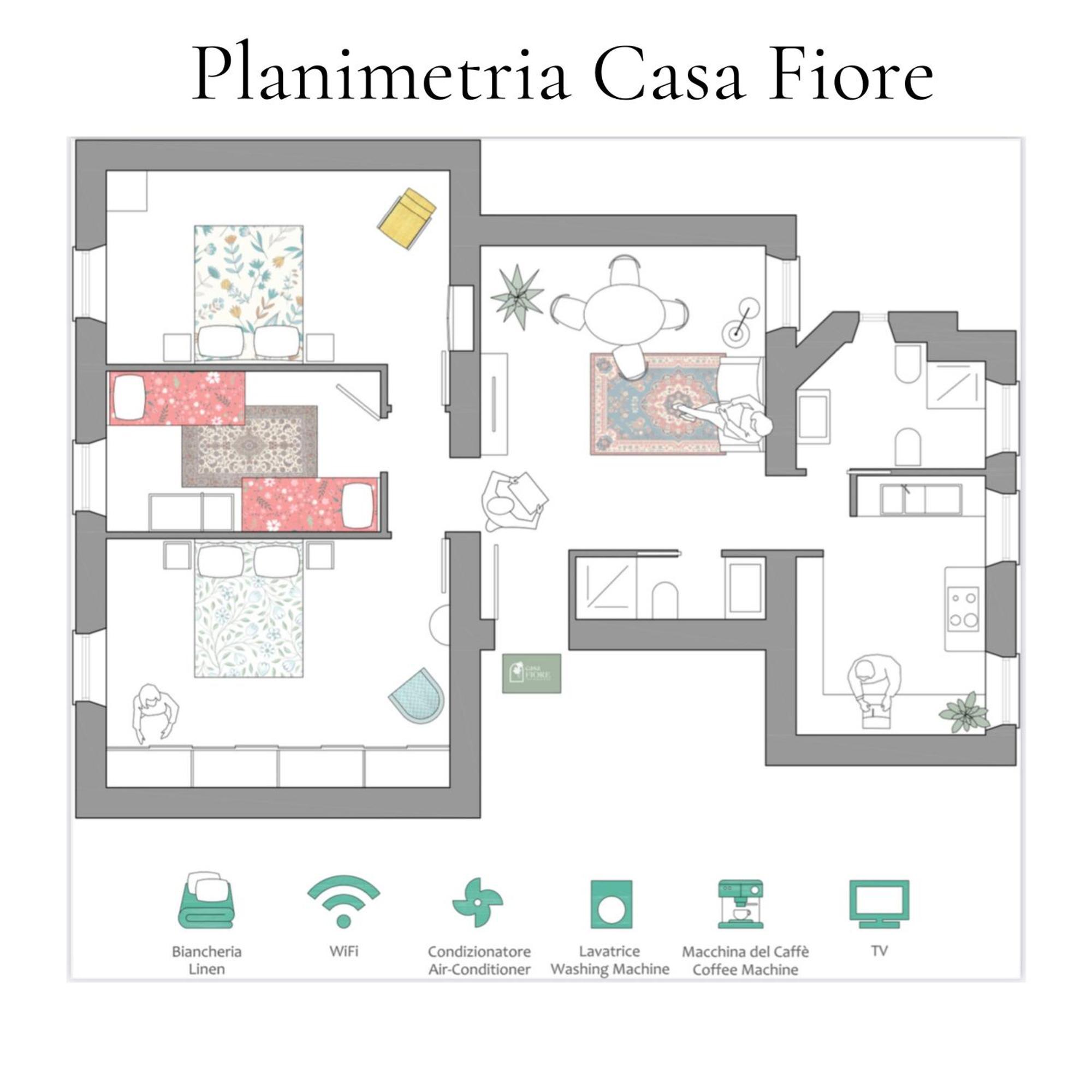 רומא Casa Fiore מראה חיצוני תמונה
